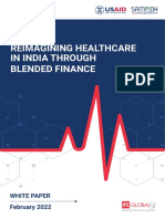 NITI Aayog - Whitepaper On Healthcare in India Through Blended Financing