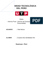 Informe FINAL Personalidad