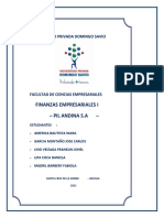 Gestión financiera y comercial de PIL Andina S.A