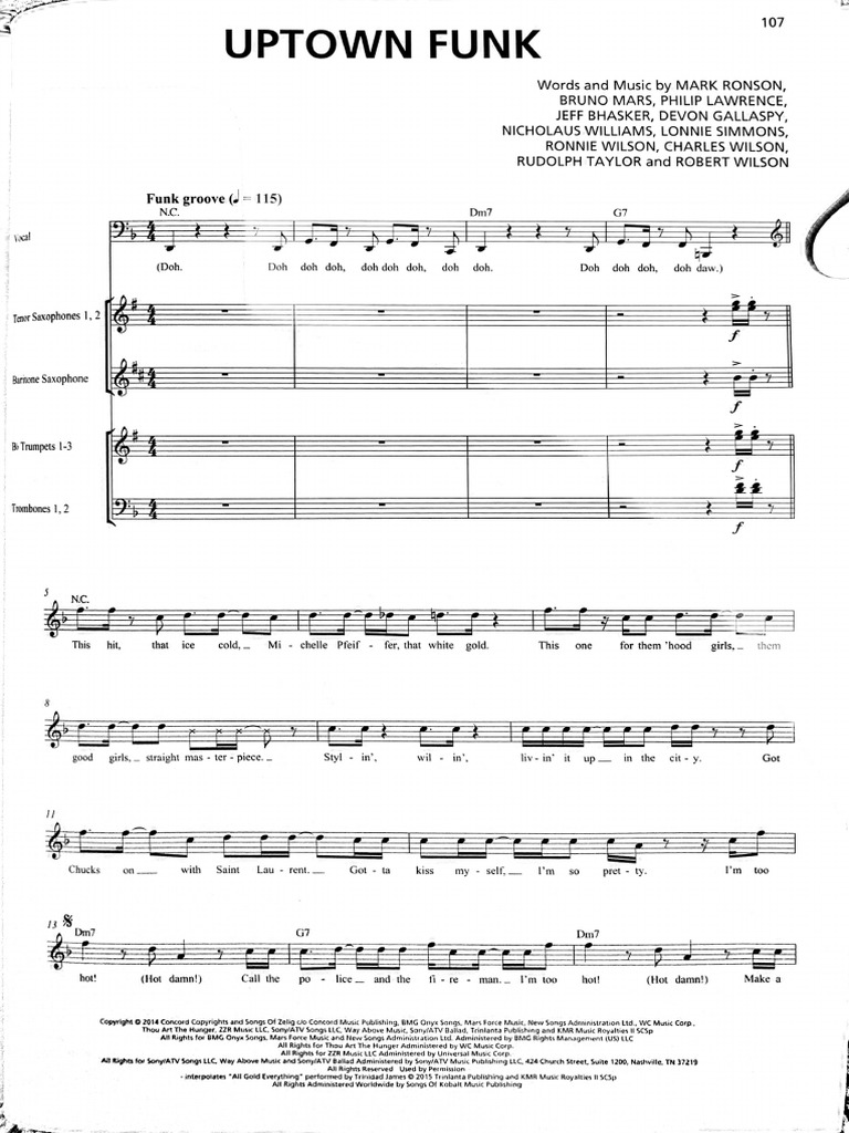 Uptown Funk | PDF