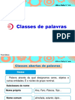 Classes de palavras em português