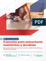 Programa - Estructuras Resistentes y Durables