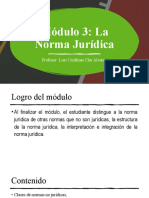 Introducción Al Derecho - Norma Jurídica, Estructura y Interpretación e Integración Parte1