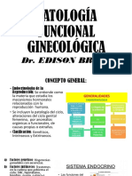 Patología Funcional Ginecológica