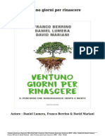 Scaricare Libri Ventuno Giorni Per Rinascere Gratis Di Daniel Lumera, Franco Berrino & David Mariani