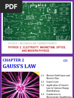 Chapter 2-Gauss's Law