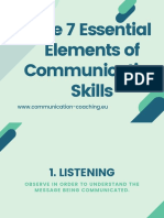 The 7 Essential Elements of Communication Skills