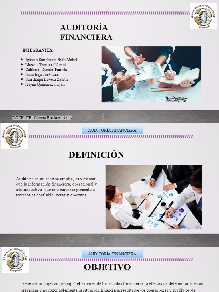 Guía Completa de Auditoría Financiera | PDF | Auditoría | Auditoría ...
