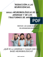 Bases Neurobiológicas de La Ansiedad y de Los Trastornos de Ansiedad