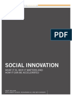 Social Innovation What It Is Why It Matters How It Can Be Accelerated March 2007