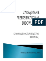 zarządzanie przedsięwzieciamiW22017