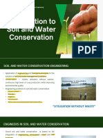 Lecture 1. Intro To Soil and Water Conservation