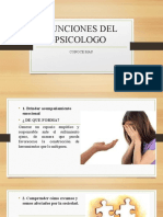 Funciones Del Psicologo