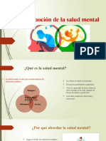 Promoción de La Salud Mental