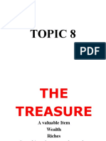 TOPIC 8 The Treasure & How To Devo & Journal