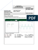 ECE 201 Electronics Lab: Rectifiers and Filters