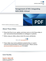 CCO 2020 Contemporary Management of HIV New Data AIDS Slides