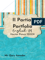 Hector Ponce 2 ND Partial Portfolio