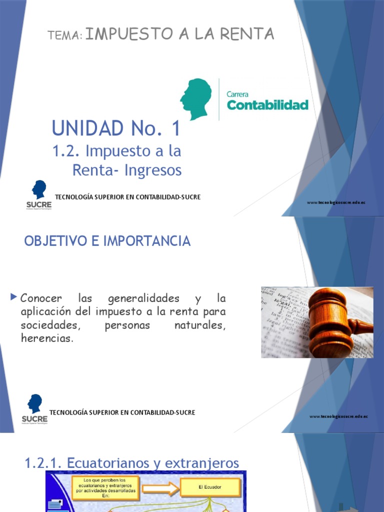 Impuesto a la Renta y Exenciones | PDF | Impuesto sobre la renta ...