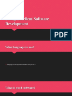 Doing Excellent Software Development-1