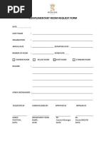 Group Rooming List Template | PDF