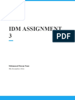 Idm Assignment 3 22735