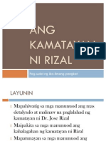 Ang Kamatayan Ni Rizal