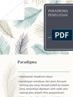 Paradigma Penelitian