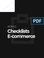 Exercicios +Checklists+E Commerce