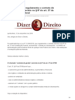 Lei 139342019 Regulamenta o Contrato de Desempenho Previsto No 8º Do Art 37 Da Constituição Federal