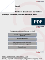 Juizado competência territorial audiência preliminar