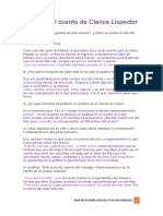 Análisis Del Cuento de Clarice Lispector