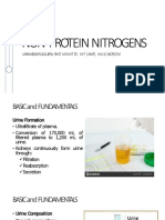 Non Protein Nitrogens 1