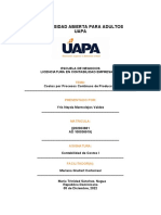 Tarea #9 Contabilidad de Costos I