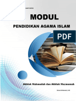 Modul Akhlak Mahmudah Dan AkhlakMazmumah