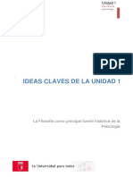 Ideas Claves. Unidad 1. Historiapsicologia.
