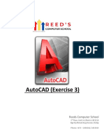 AutoCAD (Excercise 3)