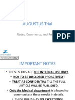 Lopes - AUGUSTUS - Notes, Results and Comments V2