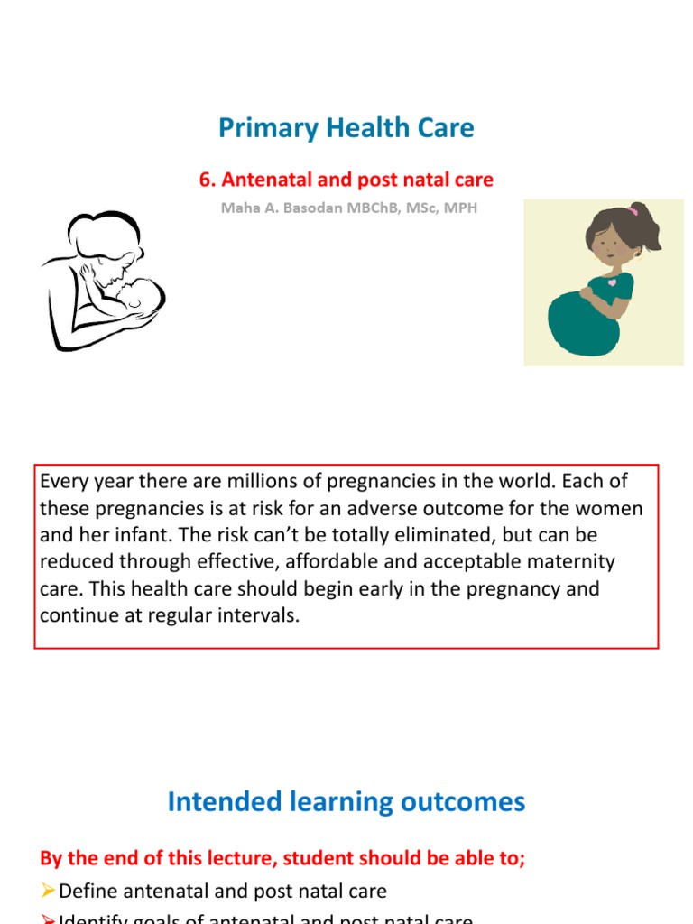 Antenatal Care | PDF | Pregnancy | Childbirth