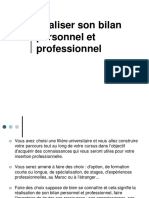 Cours Bilan Personnel Et Professionnel