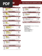 UFHEC Pensum Odontologia 1