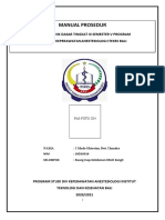 Manual Prosedur + Asuhan Keperawatan Anestesi Kebutuhan Dasar Manusia Dengan Ganggua Perdarahan