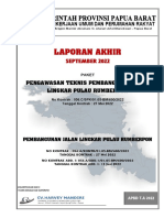 Laporan Akhir September 2022 Wastek Pembangunan Jalan Lingkar Pulau Rumberpon