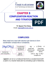 Complexation Reactions and EDTA Titrations