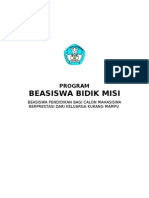 Panduan Bidik Misi