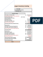 Arus Pengerjaan Inventory Costing