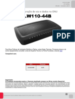 ONT - Configuração Básica ONT LW110-44B Furukawa