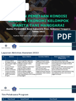 Laporan Monitoring Subsisten KWT Manggarai - KPwBI Prov. Sulawesi Tenggara