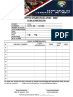 2.2 Declaracion Jurada de Responsabilidad - VOLEIBOL - MIXTO