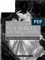 Ariel Álvarez Valdés (1997) - Qué Sabemos de La Biblia I. Ediciones Fray Juan de Zumárraga (Ocr)